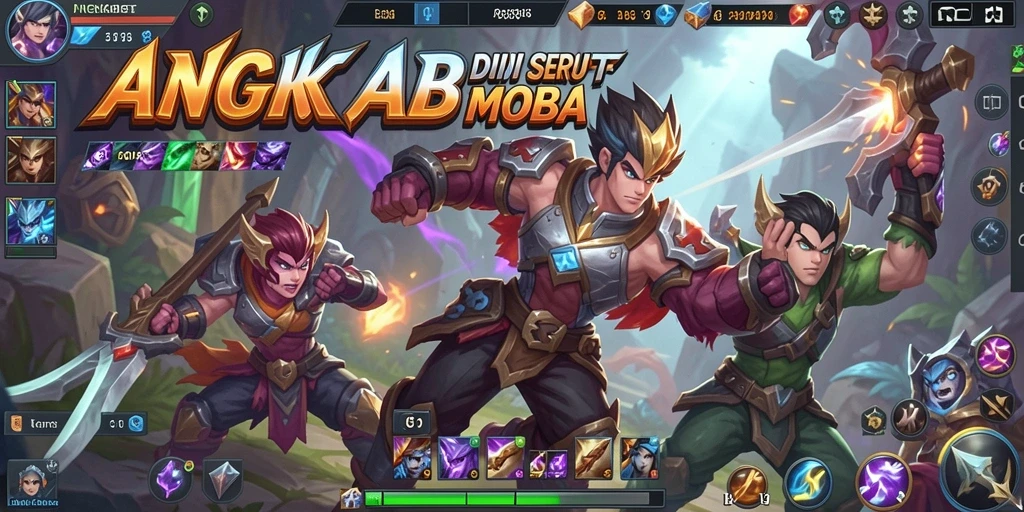 Gameplay seru dan strategis dalam ANGKABET.