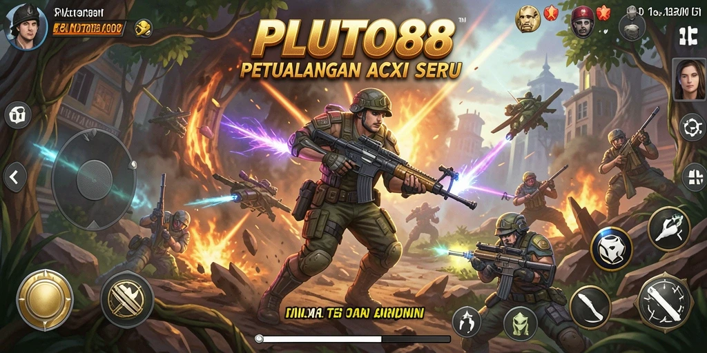 Gameplay seru dan menegangkan dalam PLUTO88.
