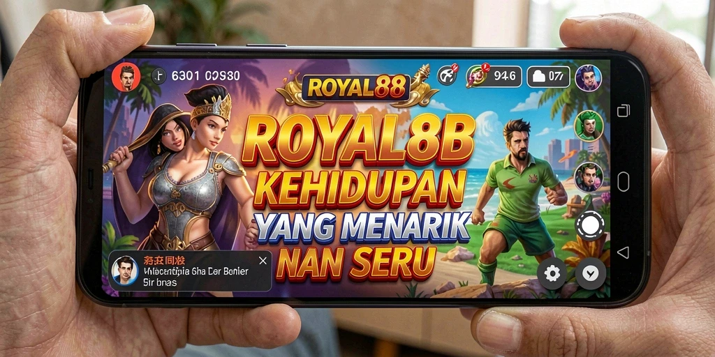 Screenshot utama menampilkan gameplay simulasi yang realistis.