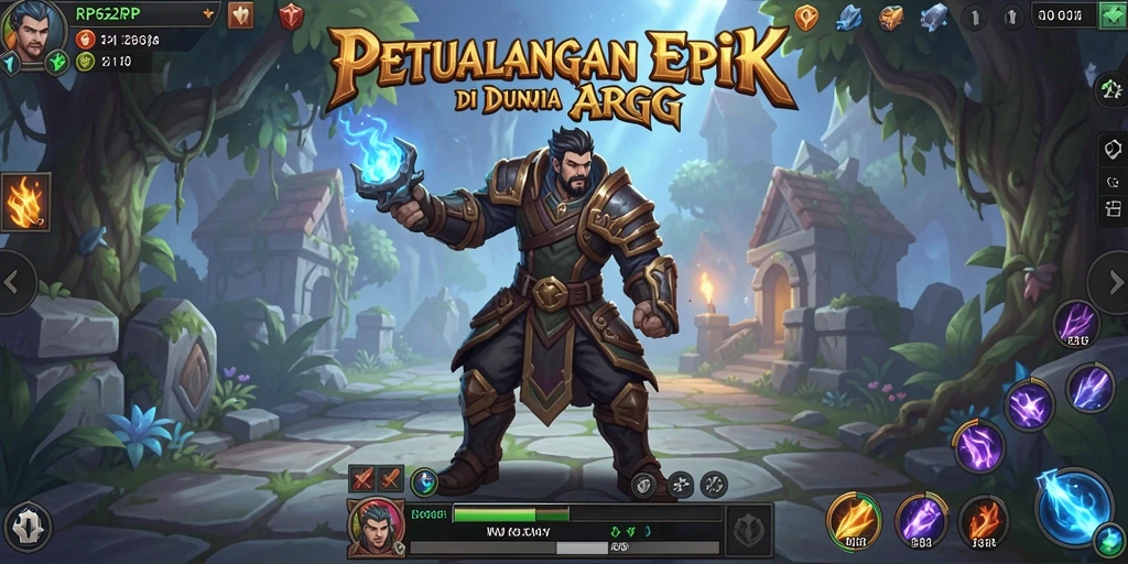 Gameplay RP62RP yang mengasyikkan di dunia ARPG.